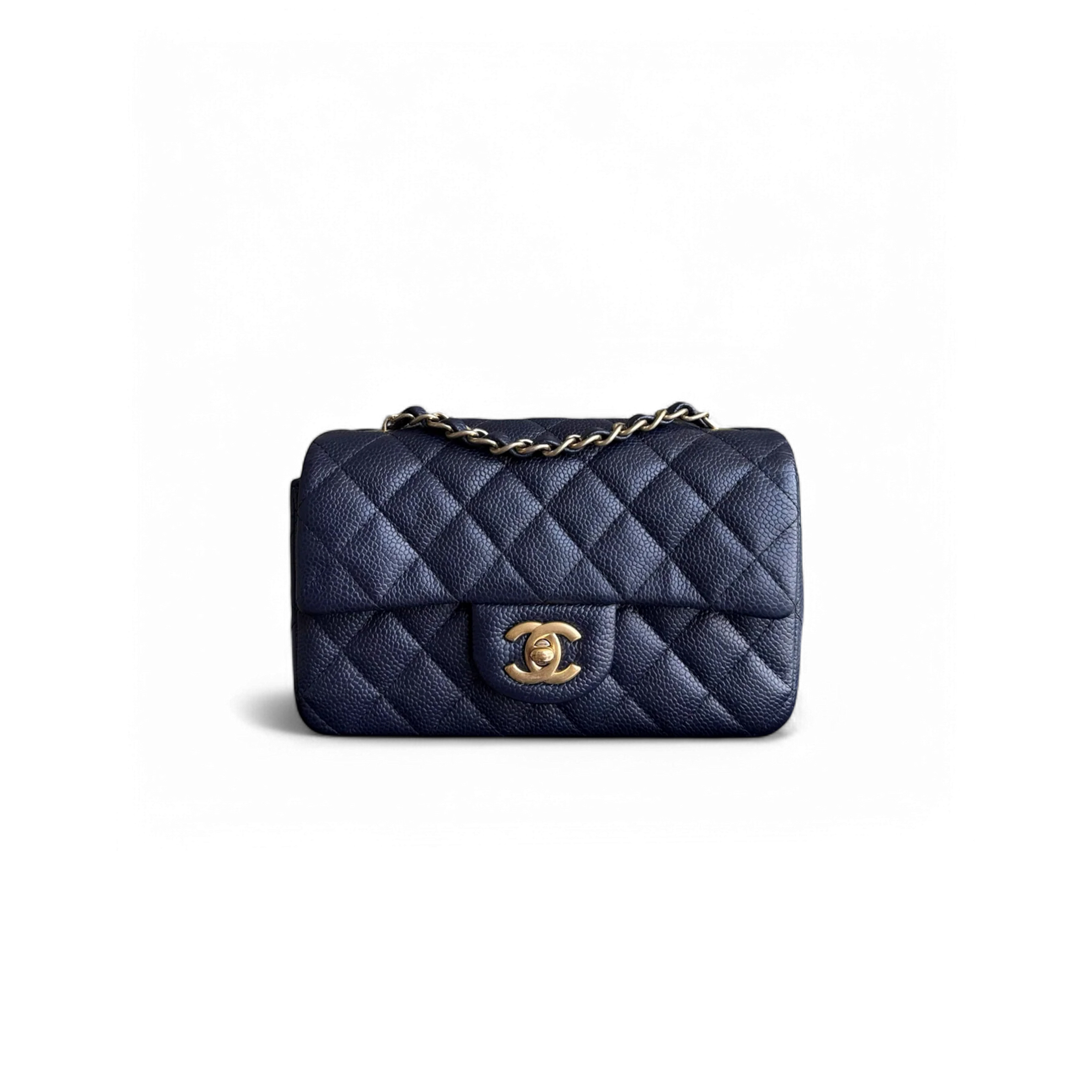 CHANEL MINI CLASSIC FLAP CAVIAR CALFSKIN 397921 (20*13*7cm)